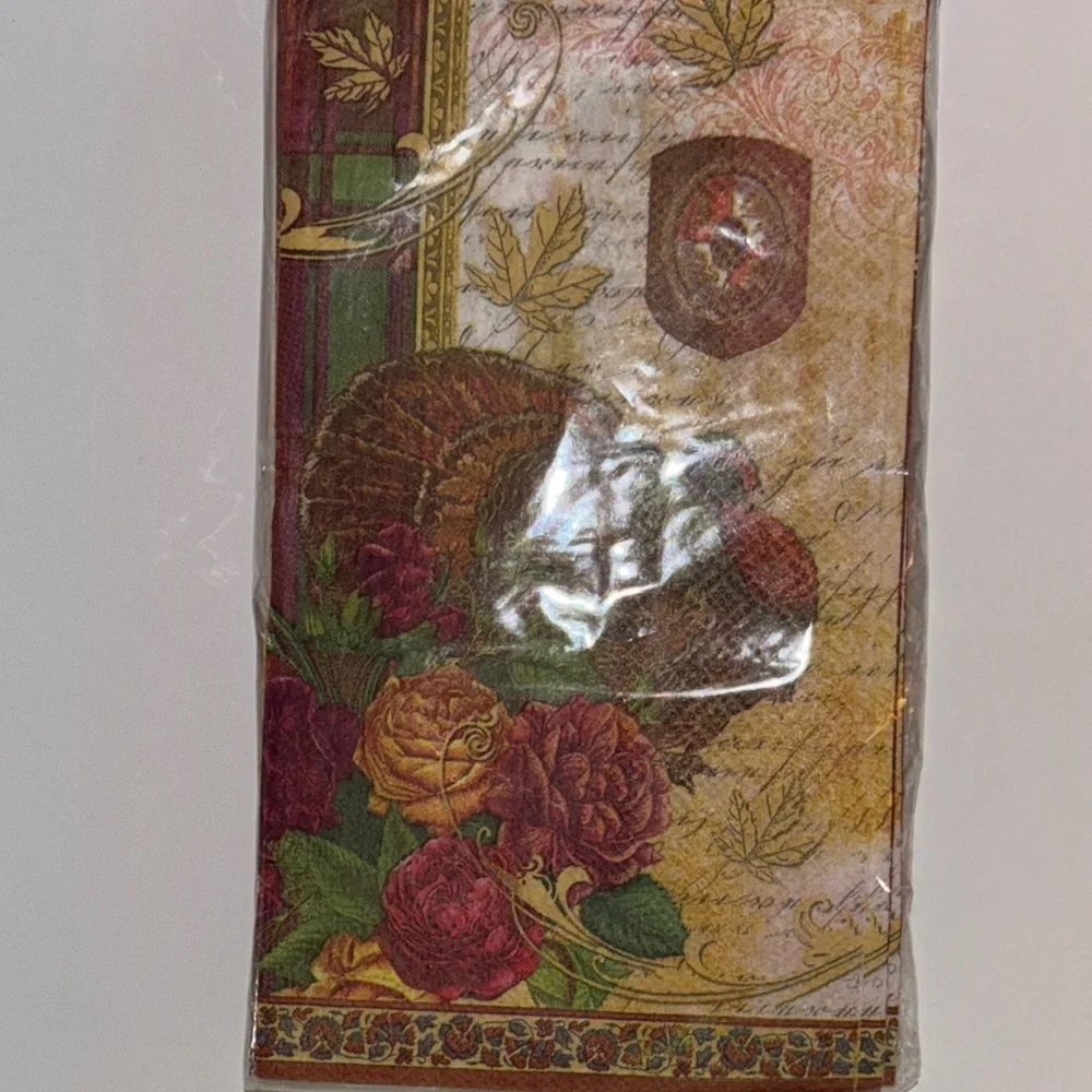 Pier 1 Imports Buffet Guest Napkins Thanksgiving Vintage Thanksgiving Napkins